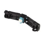 Wieland BST14i2 connector man (veerklem) zwart/lichtblauw (Zak 50 stuks)