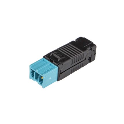 Wieland BST14i2 connector man (veerklem) zwart/lichtblauw (Zak 50 stuks)