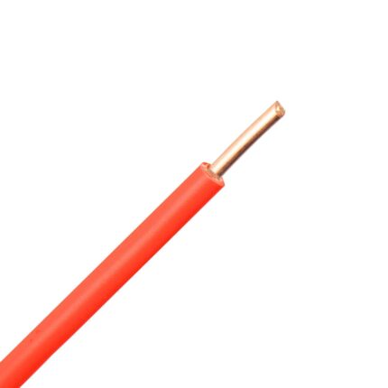 VMD draad (H05V-U) 0,75 mm2 rood (Doosje 100 mtr)