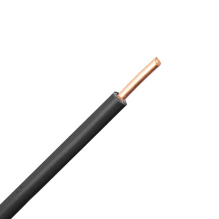 Donné VD draad (H07V-U) 1,5 mm2 zwart (Eca) (Doosje 100 mtr)