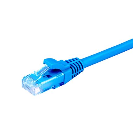 Cat5e U/UTP patchkabel blauw (Zak 1 mtr)