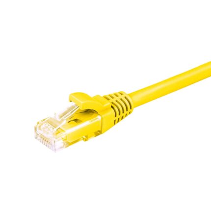 Cat5e U/UTP patchkabel geel (Zak 2 mtr)