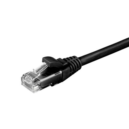 Cat6 U/UTP patchkabel zwart (Zak 30 mtr)